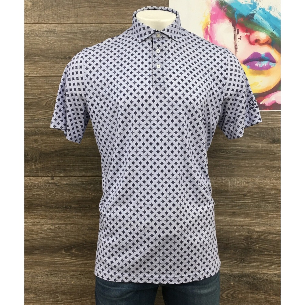 POLO GOLF RALPH LAUREN Polo Shirt Mens Size L Stretch PCG LOGO